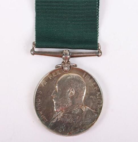 Edwardian Volunteer Long Service Medal to the 2nd Volunteer Battalion Hampshire Regiment