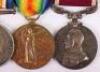 Old Contemptibles Great War 1914 Star Long Service Medal Group of Four to the Hampshire Regiment - 2