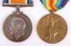 Great War Medal Pair Awarded to a Lieutenant who Served in the 15th Battalion Hampshire Regiment - 2