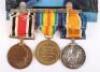 Great War Pair of Medals to the Hampshire Regiment with a Special Constabulary Long Service Medal - 5