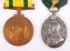 Great War Territorial Long Service Medal Group of Four to the 1/7th Hampshire Regiment - 6