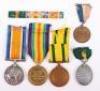 Great War Territorial Long Service Medal Group of Four to the 1/7th Hampshire Regiment - 8