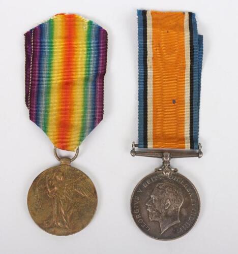 Great War Medal Pair the Welsh Regiment