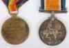 Great War Medal Pair the Welsh Regiment - 4