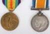 Great War Medal Pair South Wales Borderers - 2