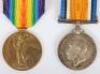 Great War Medal Pair to the Duke of Cornwall’s Light Infantry - 2