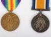 Great War Gallipoli Campaign Casualty Medal Pair 4th Battalion South Wales Borderers - 2