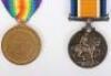 Great War Gallipoli Campaign Casualty Medal Pair 4th Battalion South Wales Borderers - 4