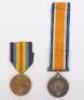 Great War Medal Pair Somerset Light Infantry