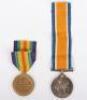 Great War Medal Pair Somerset Light Infantry - 3