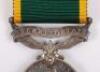 George V Efficiency Medal to the 6th Hampshire Regiment - 2