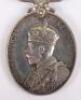 George V Efficiency Medal to the 6th Hampshire Regiment - 3