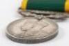 George V Efficiency Medal to the 6th Hampshire Regiment - 4