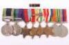 Campaign Medal Group of 8 to the Hampshire Regiment for the Second World War and Inter War Period