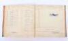 A Rare WW2 Royal Air Force P47 Thunderbolt Pilots Medal and Log Book Grouping - 38