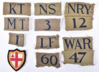 5x WW2 Home Guards District Formation Signs