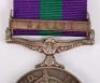 British General Service Medal 1918-62 for the Malayan Conflict, Hampshire Regiment - 4