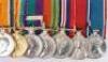 An Impressive Group of 12 Miniature Medals Covering Over 40 Years of Service to the Armed Forces - 4