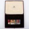 An Impressive Group of 12 Miniature Medals Covering Over 40 Years of Service to the Armed Forces - 10