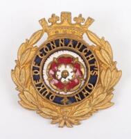 Scarce 3rd Volunteer Battalion Hampshire Regiment Officers Cap Badge 1893-1908