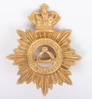 Victorian 4th Volunteer Battalion Hampshire Regiment Officers Cap Badge 1885-1902