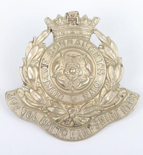 3rd Volunteer Battalion Hampshire Regiment Other Ranks Cap Badge