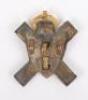 Rare Jersey Militia Officers Field Service Cap Badge - 2