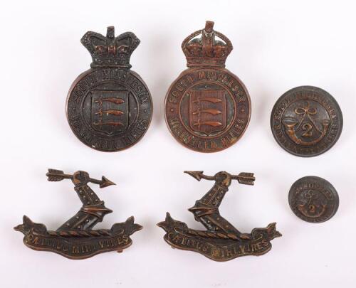 Badges and Insignia of the South Middlesex Rifle Volunteers