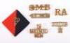 Grouping of Royal Artillery Pagri Flah Badges