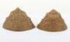 2x British Other Ranks Lance Cap Plates