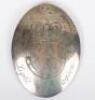 Rare New Forest Light Dragoons Officers Hallmarked Silver Shoulder Belt Plate 1794-1801