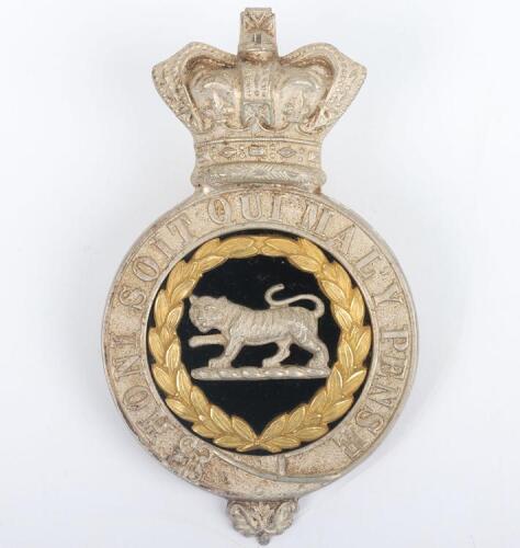 Victorian Volunteer Battalion Hampshire Regiment Officers Glengarry Badge