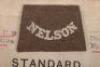Extremely Rare WW1 1917 Sealed Pattern Nelson Battalion Royal Naval Division (R.N.D) Embroidered Cloth Shoulder Title - 2