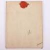 Extremely Rare WW1 1917 Sealed Pattern Nelson Battalion Royal Naval Division (R.N.D) Embroidered Cloth Shoulder Title - 7