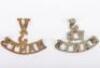 2x 3rd Volunteer Battalion Hampshire Regiment Shoulder Titles - 2