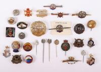 Quantity of Hampshire Regiment Sweetheart Brooches