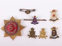 Hampshire Yeomanry Carabineers Sweetheart Brooches