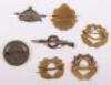 Grouping of 7th Territorial Battalion The Hampshire Regiment Sweetheart Brooches - 2