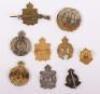 Selection of Princess Beatrice&rsquo;s Isle of Wight Rifles Sweetheart Brooches - 2