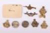 Hampshire Cyclist Battalion Regimental Sweetheart Brooches - 2