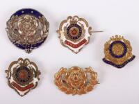 6th Duke of Connaught’s Own Hampshire Regiment Sweetheart and OCA Badges