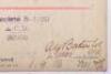 Rare WW1 1916 Sealed Pattern Nelson Battalion Royal Naval Division (R.N.D) Shoulder Title - 5