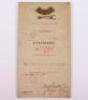 Rare WW1 1916 Sealed Pattern Hawke Battalion Royal Naval Division (R.N.D) Shoulder Title