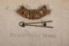Rare WW1 1916 Sealed Pattern Hawke Battalion Royal Naval Division (R.N.D) Shoulder Title - 2