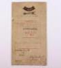 Rare WW1 1916 Sealed Pattern Anson Battalion Royal Naval Division (R.N.D) Shoulder Title