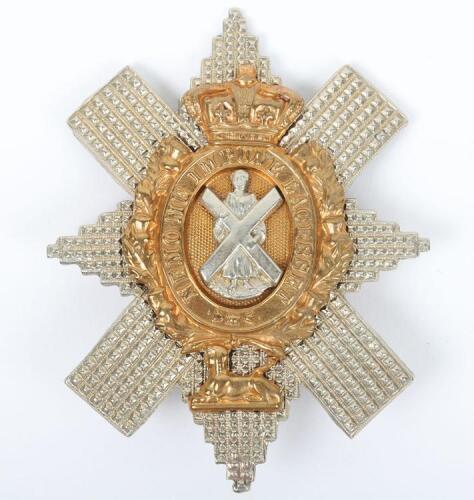 Victorian Royal Highlanders Black Watch NCO’s Glengarry Badge