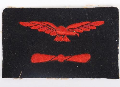 WW1 Royal Naval Air Service (R.N.A.S) Engineers Sleeve Badge