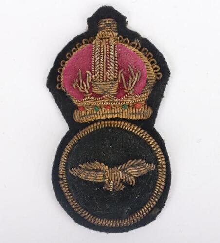 WW1 1918 Royal Air Force Senior NCO&rsquo;s 1st Pattern Cap Badge