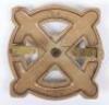Rare WW2 Highland Regiment War Economy Plastic Cap Badge - 2
