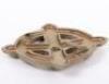 Rare WW2 Highland Regiment War Economy Plastic Cap Badge - 3